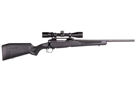SAVAGE 110 Apex Hunter XP 223 Rem Bolt Action Rifle with Vortex Crossfire II 3-9x40mm Riflescope