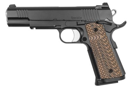 DAN WESSON Specialist 45 ACP 1911 with Duty Black Finish and G10 Grips