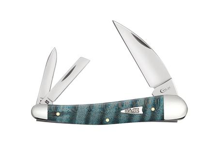 WRCASE Turquoise Curly Maple Seahorse Whittler