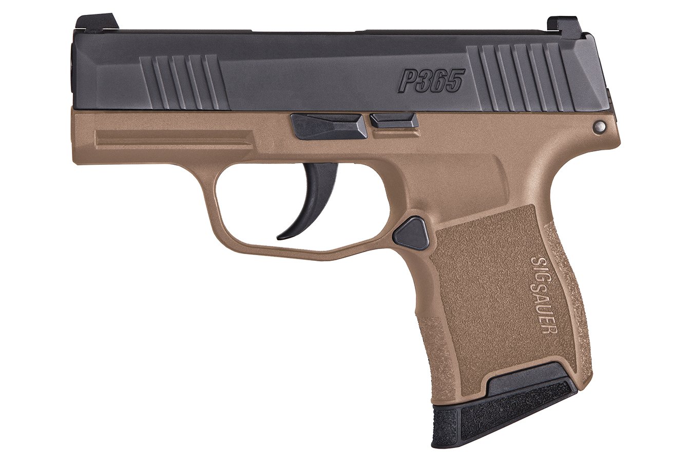 SIG SAUER P365 9MM FDE FRAME 2 - 10 RND MAG HOLSTER