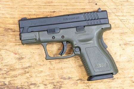 SPRINGFIELD XD40 Sub-Compact 40SW OD Green Police Trade-in Pistol