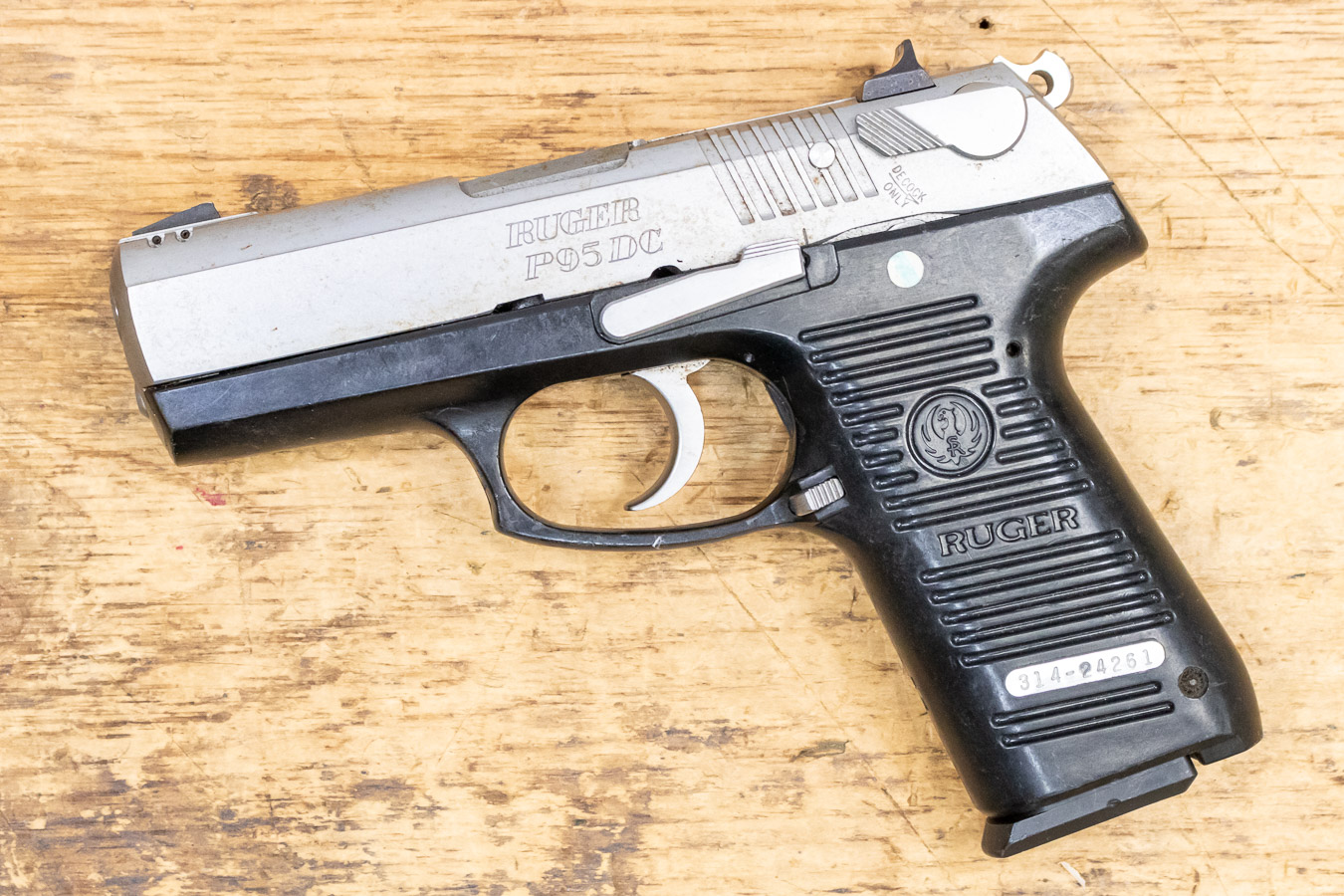Ruger P95DC 9mm Police Trade-in Pistol