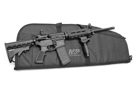 SMITH AND WESSON MP15 Sport II 5.56mm Rifle with Gun Case and Vertical Foregrip with Light