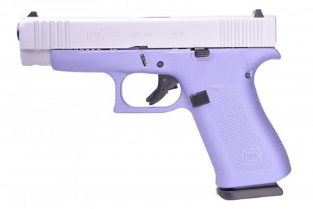 48 9MM PISTOL WITH LAVENDER CERAKOTE FRAME