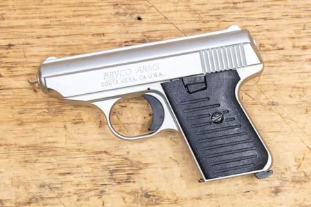 BRYCO Model 25 25 ACP Police Trade-in Pistol