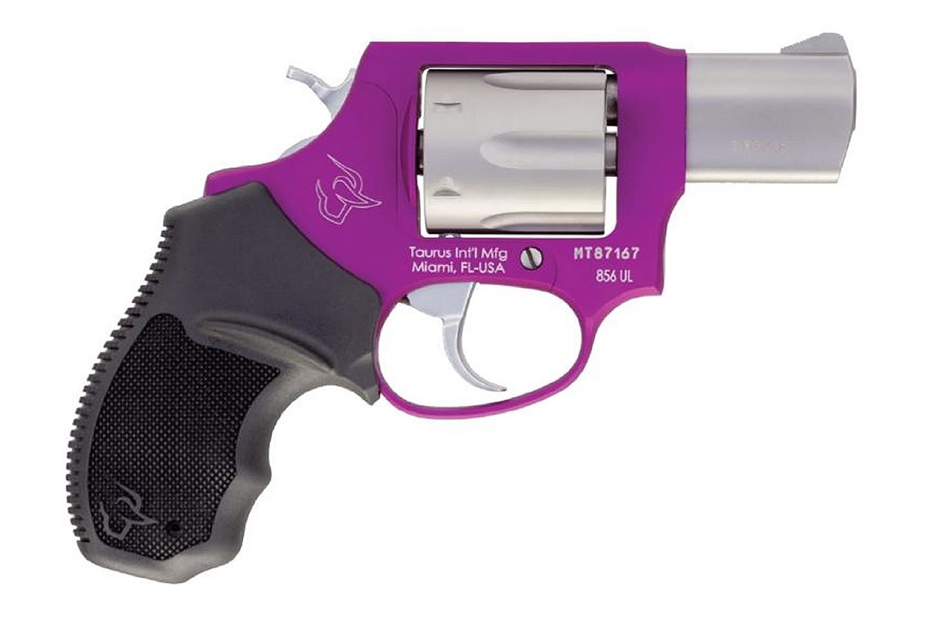 TAURUS 856 ULTRA LITE 38SPL 2 IN BBL 6RDS VIOLET/SS