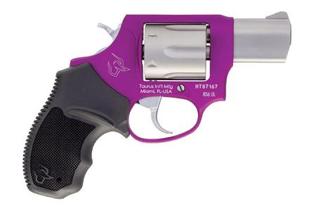 TAURUS 856 Ultra Lite 38 Special Revolver with Violet/Stainless Finish