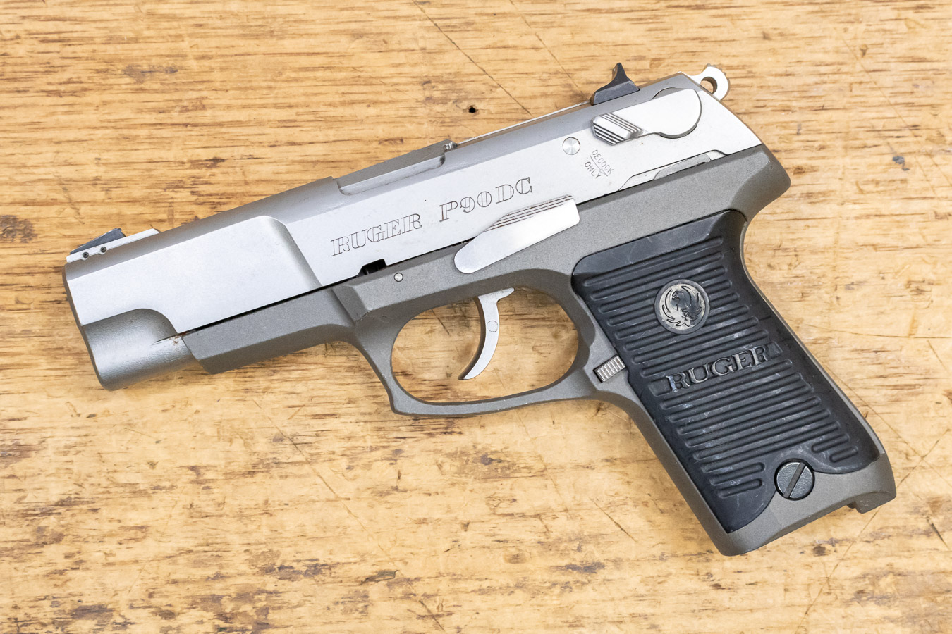 Ruger P90DC 45 ACP Police Trade-in Pistol