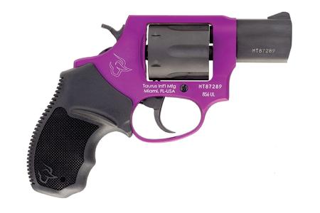 TAURUS 856 Ultra Lite 38 Special Revolver with Violet/Black Finish