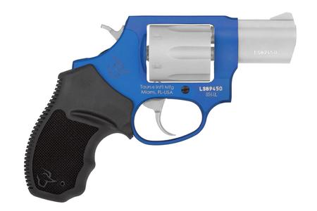 TAURUS 856 Ultra Lite 38 Special Revolver with Cobalt Blue/Stainless Finish