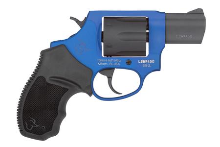 TAURUS 856 Ultra Lite 38 Special Double-Action Revolver with Cobalt Blue/Black Finish