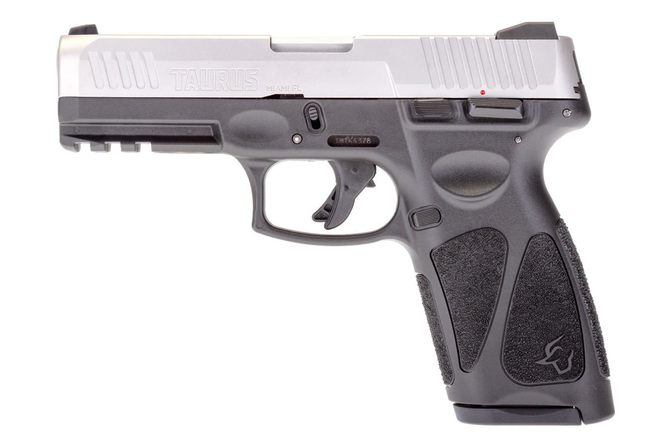 Taurus G3 9mm Striker-Fired Pistol with Gray Frame and Matte Stainless Slide