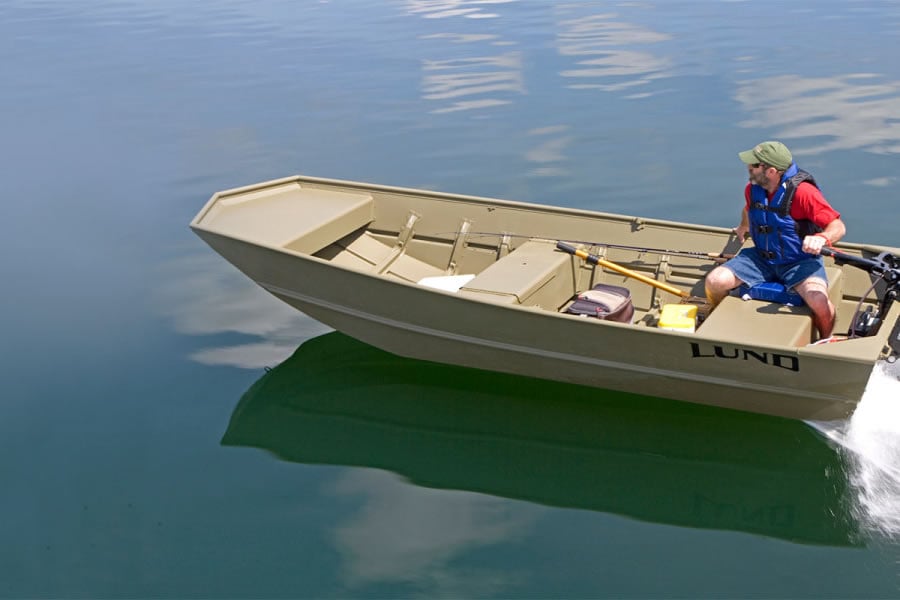 lund 2020 lund 1040 jon boat dead grass green vance outdoors