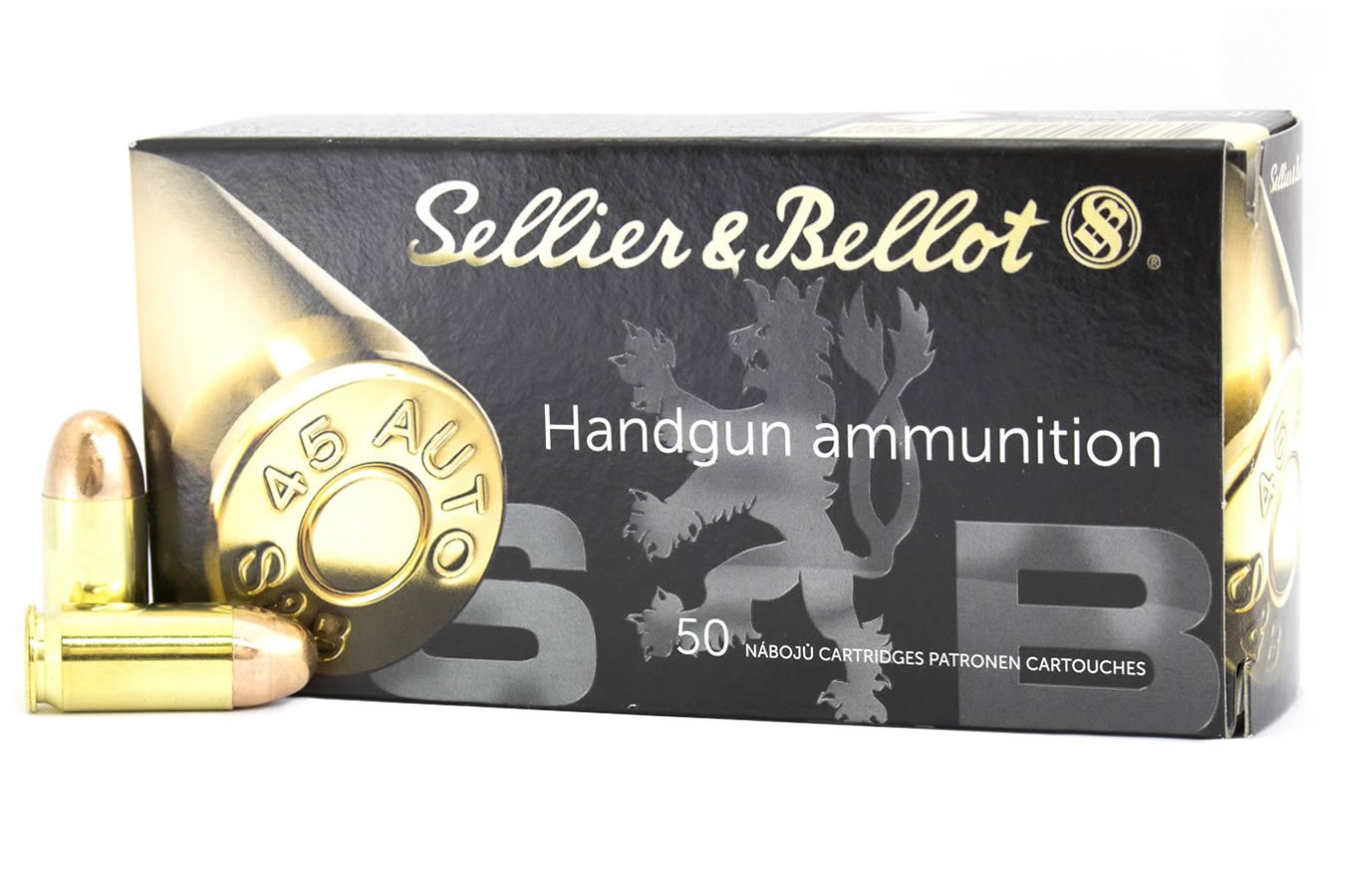 SELLIER AND BELLOT 45 AUTO 230 GR FMJ