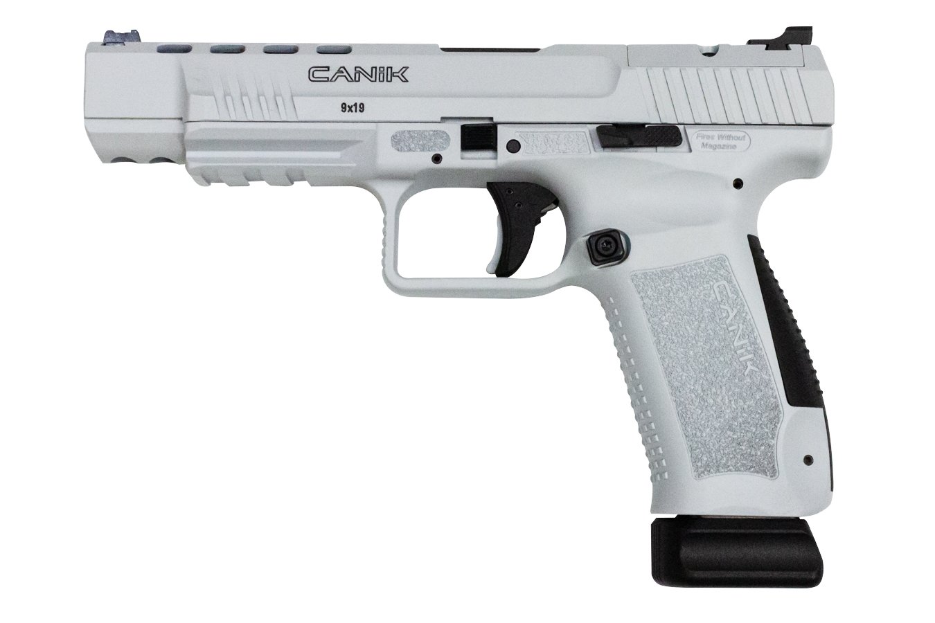 CANIK TP9 SFX 9MM PISTOL WITH WHITEOUT CERAKOTE FINISH