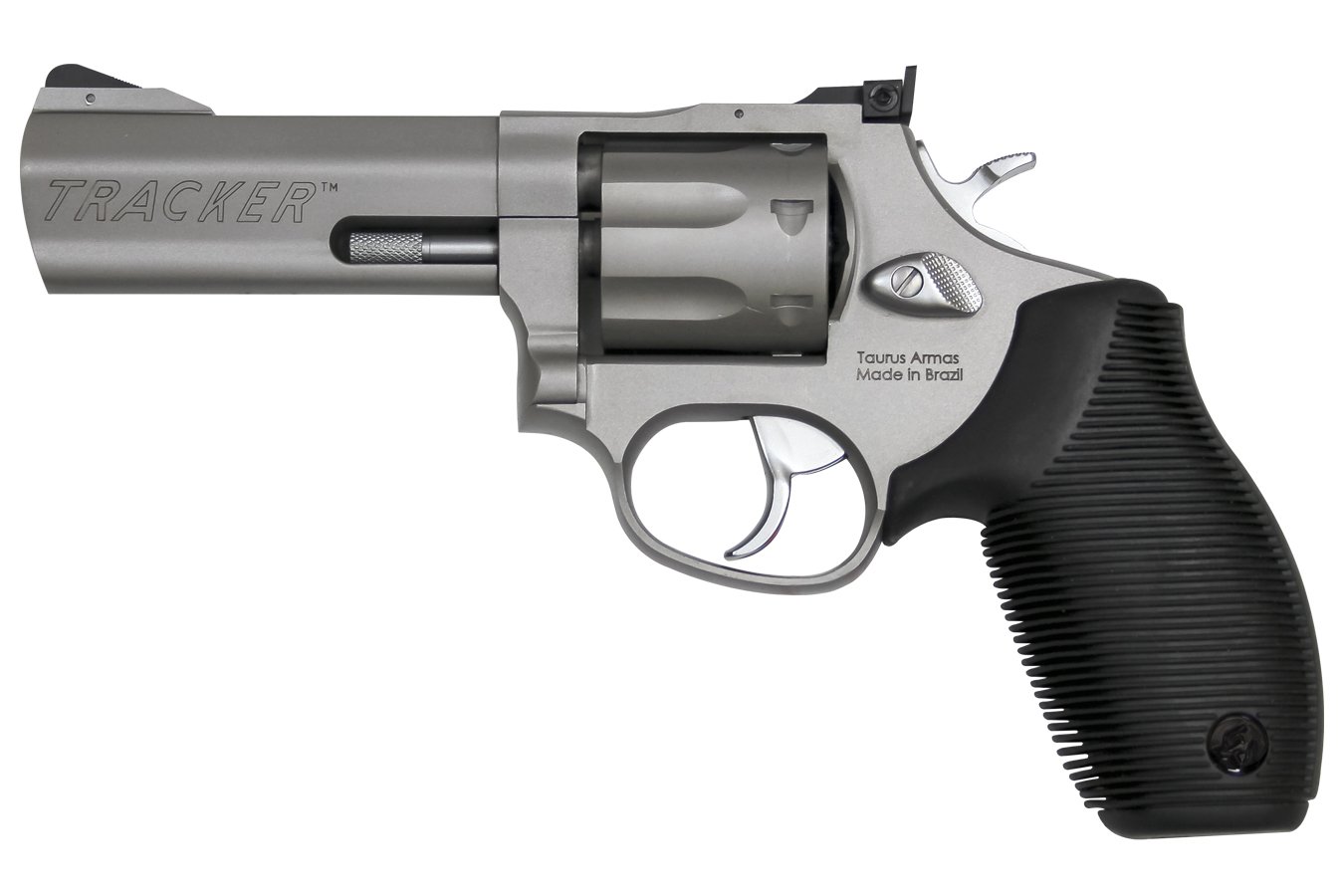 Taurus Tracker 17 17 Hmr Matte Stainless Revolver With 4 Inch Barrel