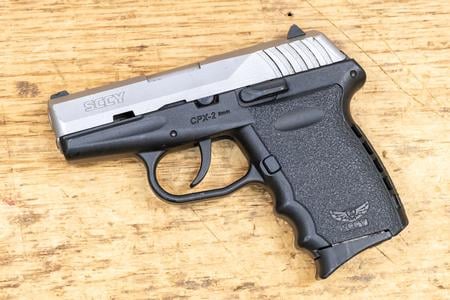 SCCY CPX-2 9mm Police Trade-in Pistol