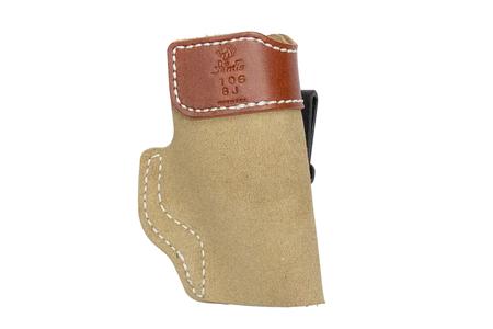 DESANTIS SOF-TUCK NATURAL LEFT HANDED HOLSTER