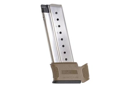 SPRINGFIELD XDS Mod.2 9mm 9-Round Extended Factory Magazine with FDE Grip Sleeve