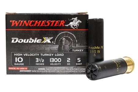 WINCHESTER AMMO 10 Gauge 3-1/2 Inch 2 oz #5 Shot Double X 10/Box