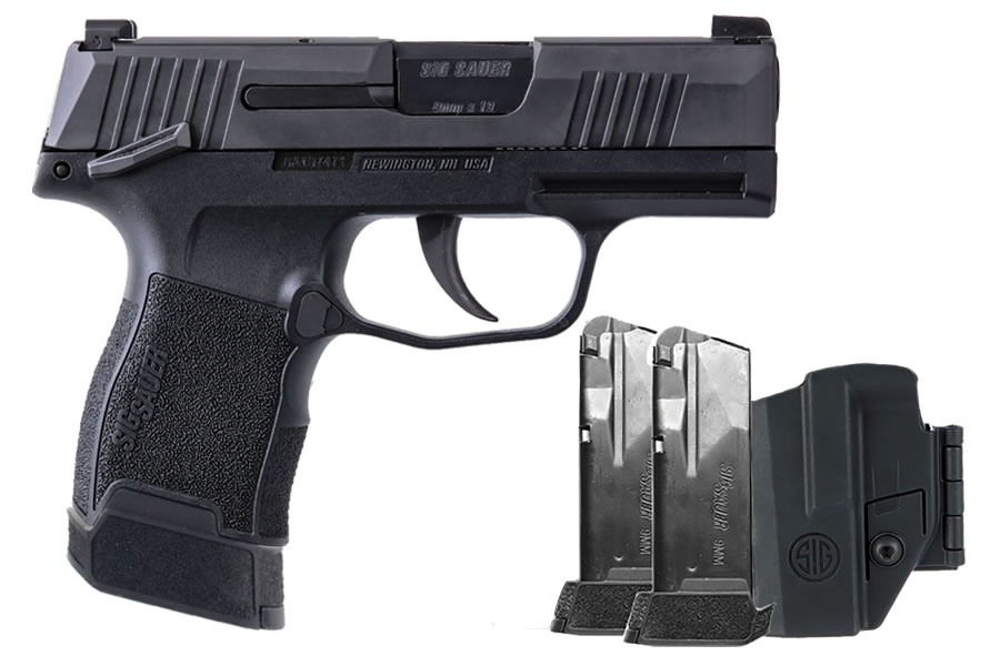P365 9MM TACPAC WITH 3 MAGS AND HOLSTER