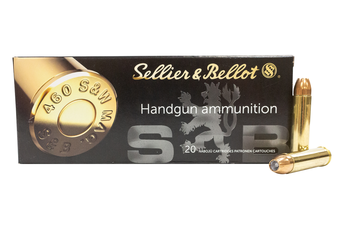 SELLIER AND BELLOT 460 SW 255 GR JHP