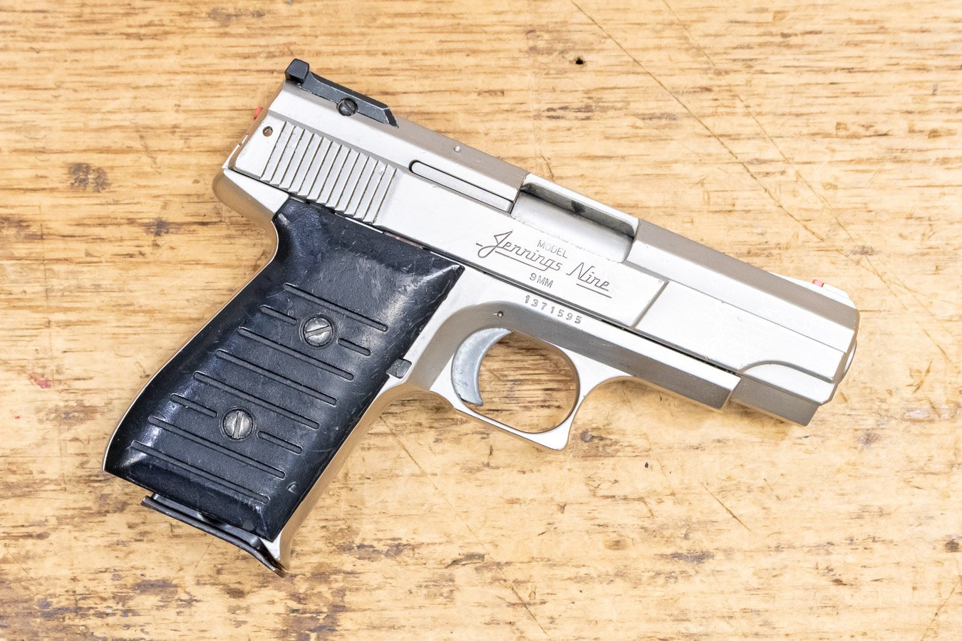 Bryco Jennings Nine 9mm Police Trade-in Pistol
