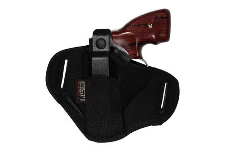 UNCLE MIKES Super Belt Slide Holster for 4 Inch Barrel Medium and Intermediate Double Action