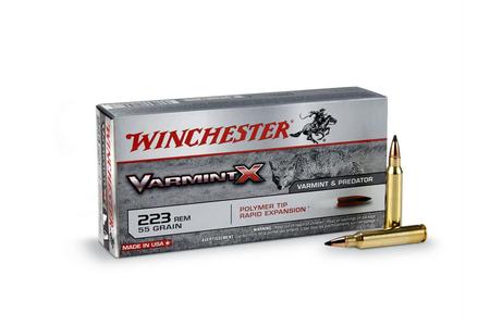 Winchester 223 Rem 55 Gr PTRE Varmint X 20/Box