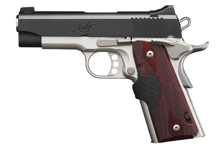 PRO CARRY II 9MM PISTOL WITH CHECKERED ROSEWOOD LASERGRIPS