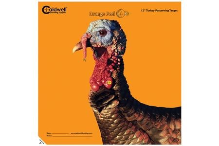 ORANGE PEEL TURKEY TARGET 12 IN 5 SHEETS