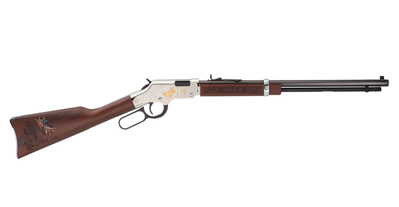 HENRY REPEATING ARMS GOLDEN BOY 22 CALIBER AMERICAN RODEO TRIBUTE LEVER-ACTION RIFLE