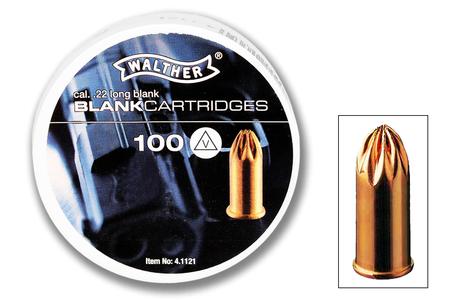 22 LR BLANKS - 100 CT