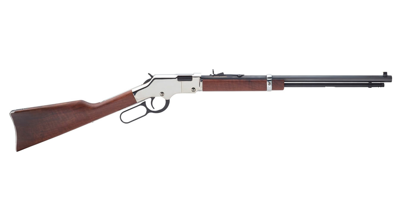 HENRY REPEATING ARMS GOLDEN BOY SILVER 22 LONG RIFLE 2020 TRUMP LEVER-ACTION RIFLE