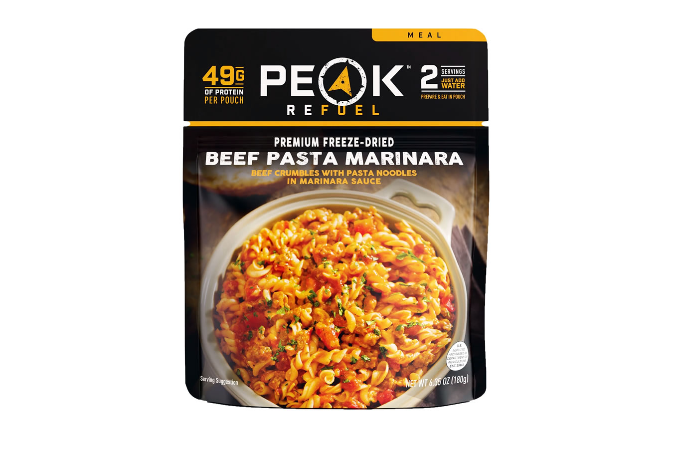 Peak Refuel Beef Pasta Marinara Freeze-Dried Meal