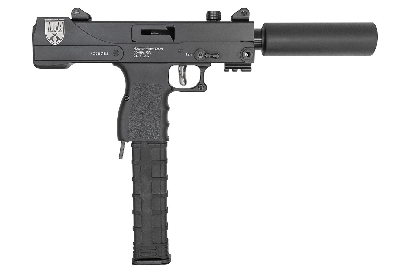 MASTERPIECE ARMS MPA DEFENDER 9MM PISTOL