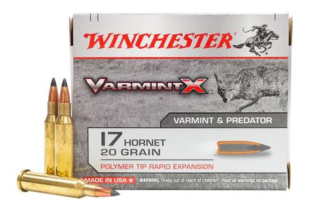 WINCHESTER AMMO 17 Hornet 20 gr Varmint X Polymer Tip 20/Box