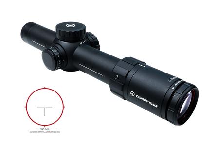 CRIMSON TRACE 5-Series 1-8x28mm Tactical Riflescope with SR1-MIL Reticle