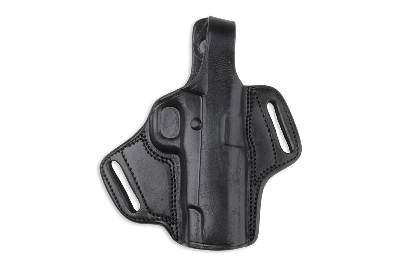 BULLDOG DELUXE MOLDED LEATHER HOLSTER WITH THUMB BREAK X-SMALL WITH LASER