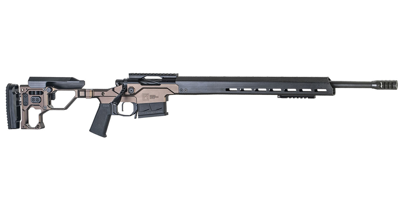 MODERN PRECISION RIFLE 300 WINCHESTER MAGNUM WITH BROWN ANODIZED STOCK