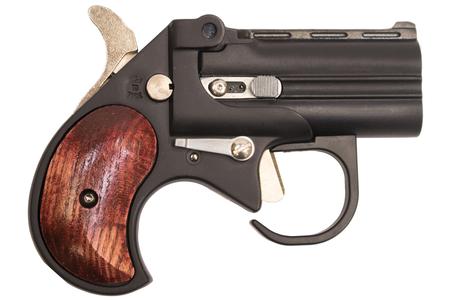 COBRA ENTERPRISE INC 22 WMR Big Bore Derringer Guardian Package with Black Cerakote Finish and Rosewo