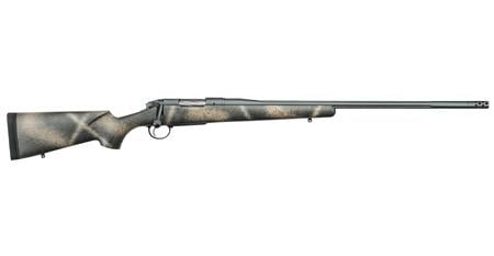 BERGARA Premier Highlander 300 Winchester Magnum Bolt-Action Rifle with Grayboe Woodland Camo Stock