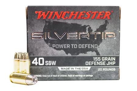 40 SW 155 GR SILVERTIP JHP