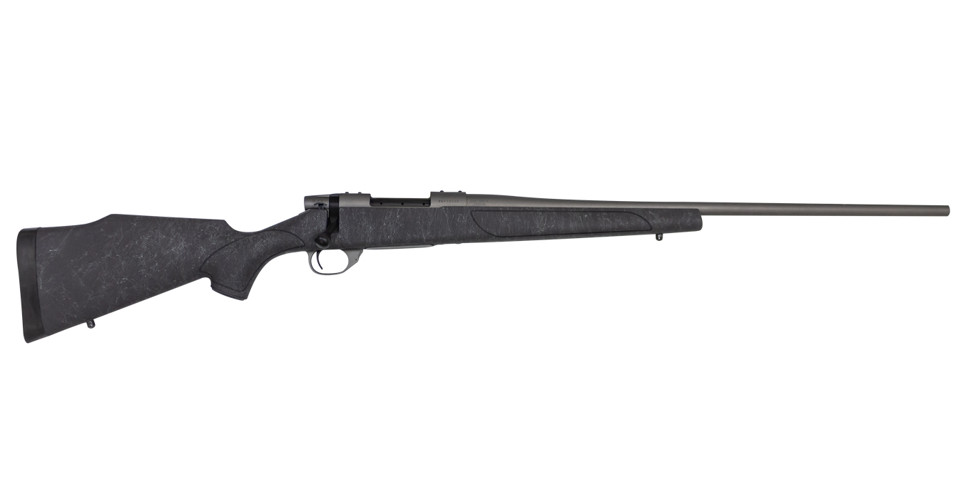 WEATHERBY VANGUARD WEATHERGUARD 243 WINCHESTER BOLT-ACTION RIFLE TUNGSTEN CERAKOTE FINISH