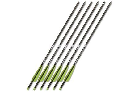 BEAR TrueX Crossbow Arrows, 6 Pack