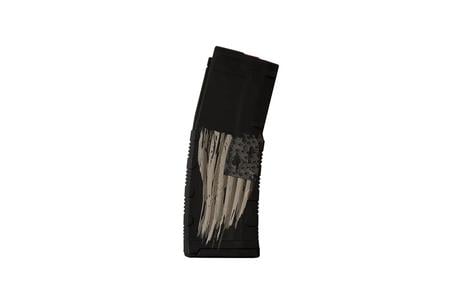 BLACK RAIN ORDNANCE 5.56mm 30-Round AR-15 Magazine with Tattered Flag