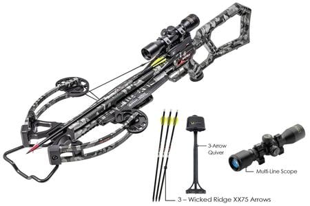 WICKED RIDGE M-370 Crossbow Package