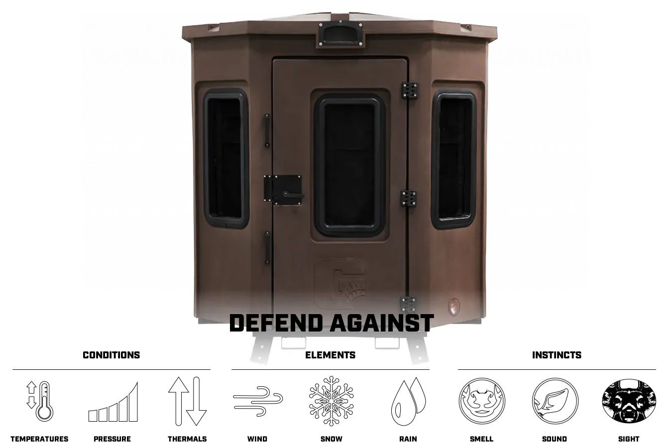 Grizzly Blinds Grizzly Box Blind Vance Outdoors