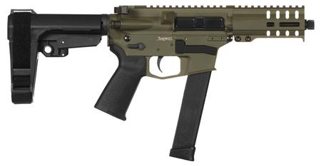 CMMG Banshee 300 MkG 45 ACP Semi-Automatic Pistol with OD Green Cerakote Finish