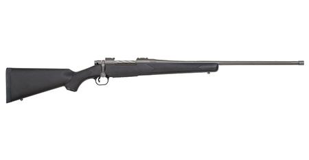MOSSBERG Patriot 7mm Rem Mag Bolt-Action Rifle with Black Synthetic Stock and Stainless Cerakote Barrel